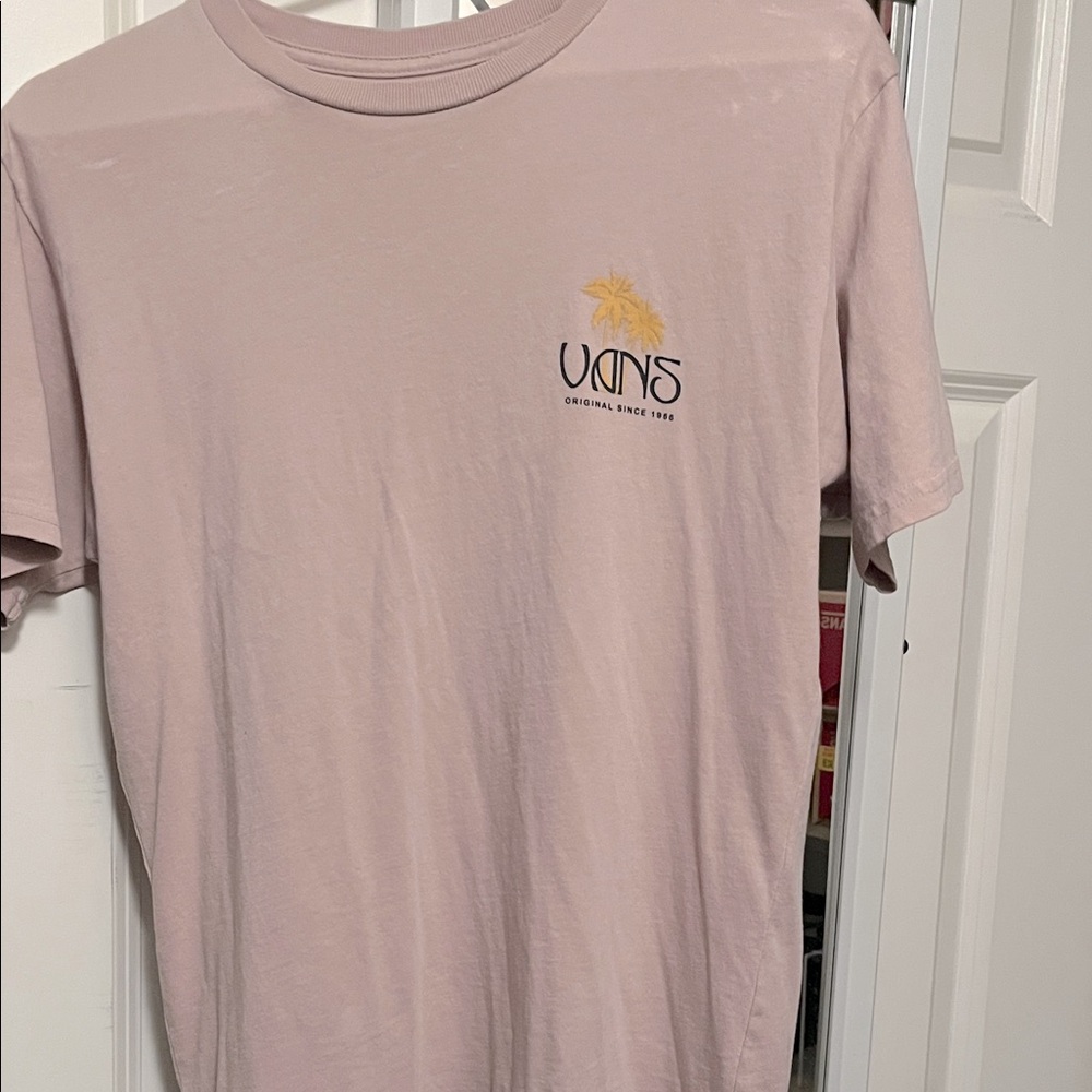 Vans Light Pink Short Sleeve Men's Tee